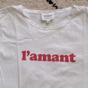 T-shirt Sezane l’amant